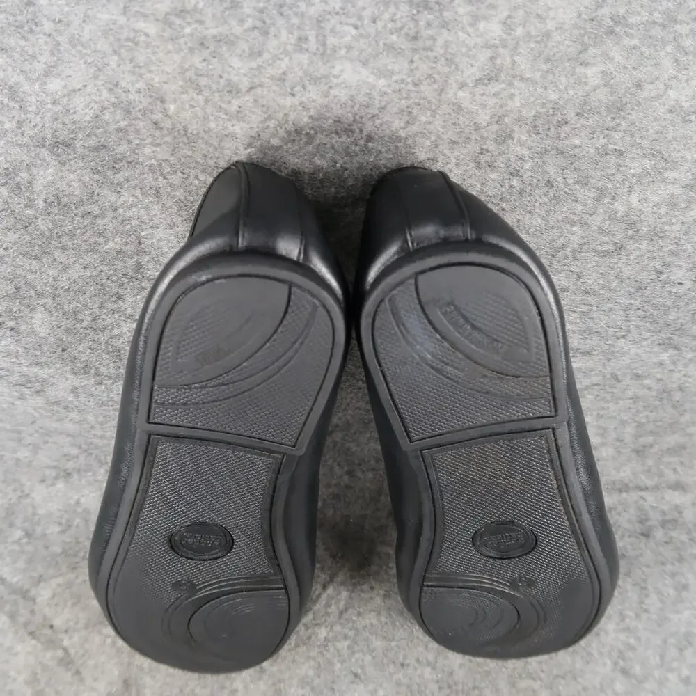 Wonder Nation Shoes Kids 5 Ballet Flats Girls Slip On Black Bow Casual Dress
